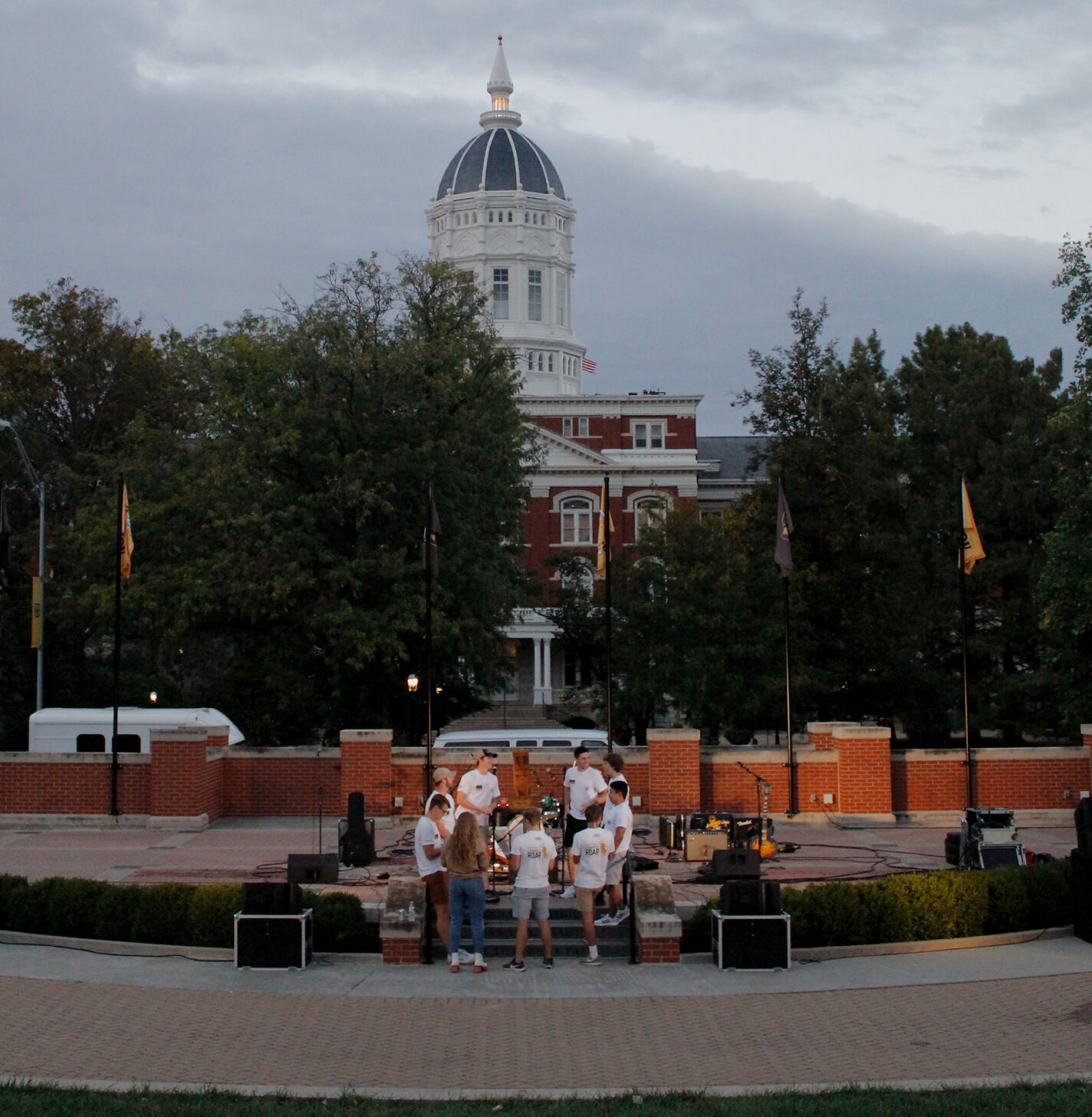 Members of the MU Homecoming board gather (copy)
